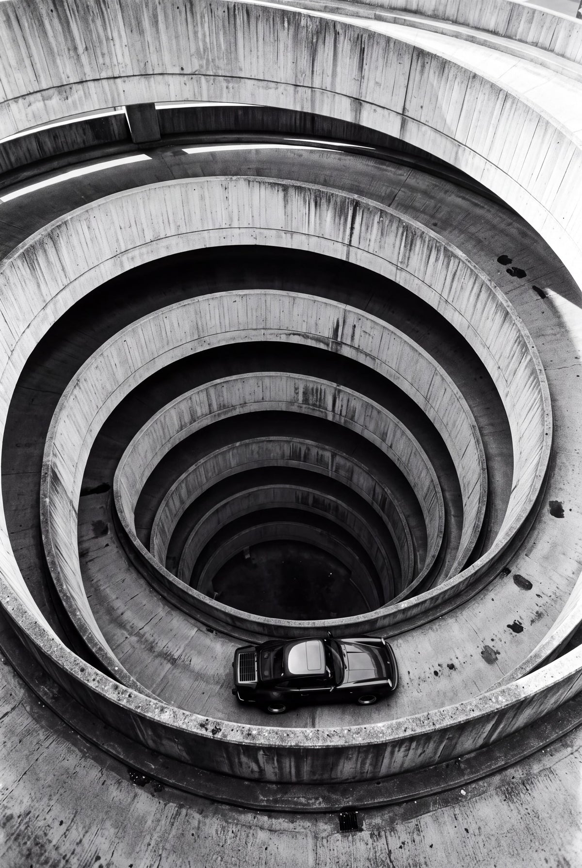 Spiral: 911 Spiral Car Park art print